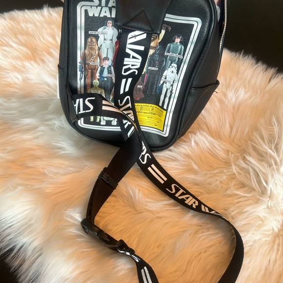 Disney Parks Star Wars Vintage Action Figures Cross Body Bag - Loungefly - Picture 8 of 10